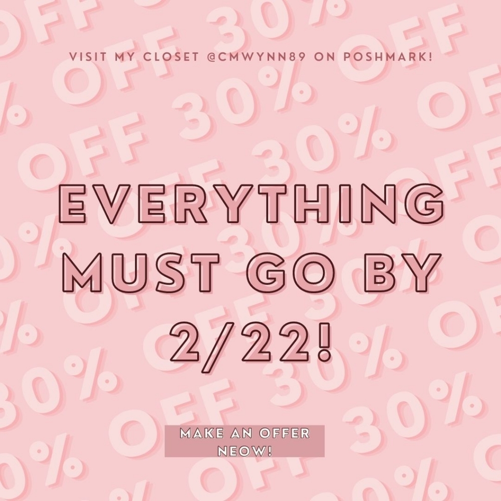 All Reasonable Offers Will Be Accepted!